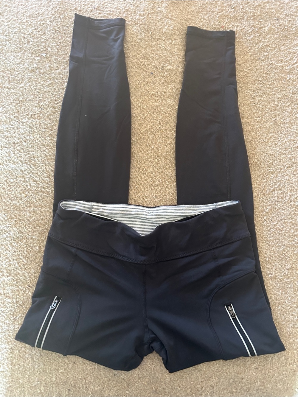 lululemon athletica Black' Leggings with Pockets